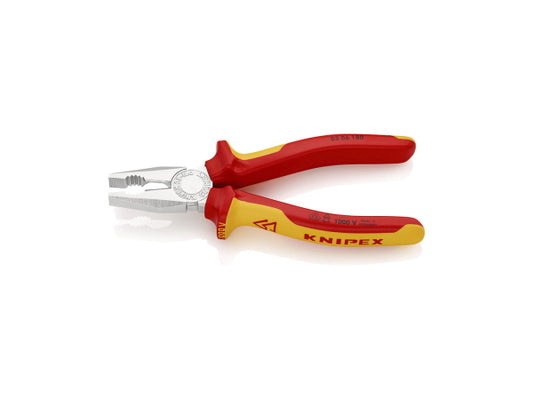 KNIPEX Kombizange isoliert VDE 180mm