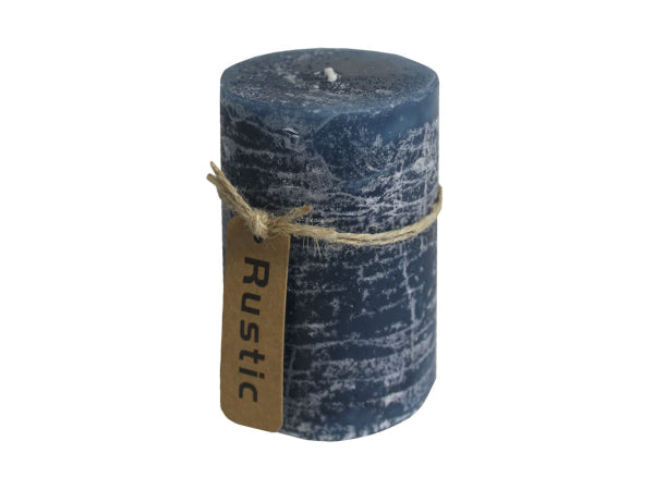 FS-STAR Kerze Rustic 7 x 10 cm petrol Kaufuniversum - FS-STAR Kerze Rustic 7 x 10 cm petrol