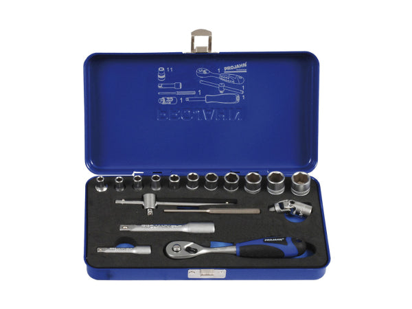 PROJAHN Xi-on 3/8" Steckschlüssel Satz 17tlg Kaufuniversum - PROJAHN Xi-on 3/8" Steckschlüssel Satz 17tlg