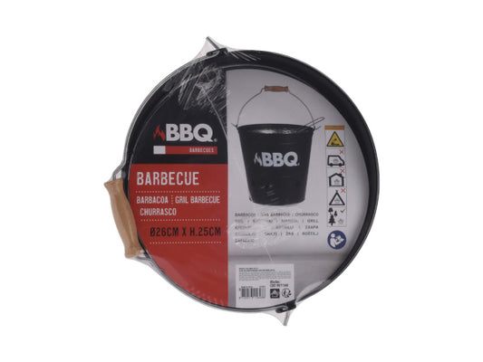 FS-STAR Barbecue-Grilleimer 26.5cm schwarz