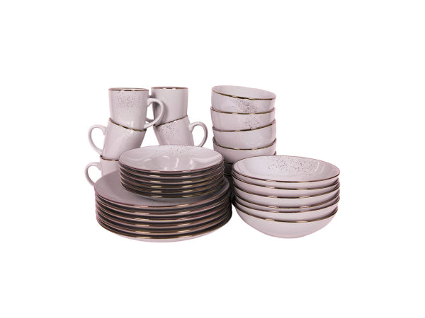 Tavola Geschirrset Lucca 30-teilig pink Kaufuniversum - Tavola Geschirrset Lucca 30-teilig pink