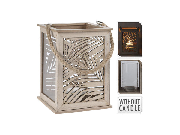 FS-STAR Laterne MDF 18x18cm Kaufuniversum - FS-STAR Laterne MDF 18x18cm