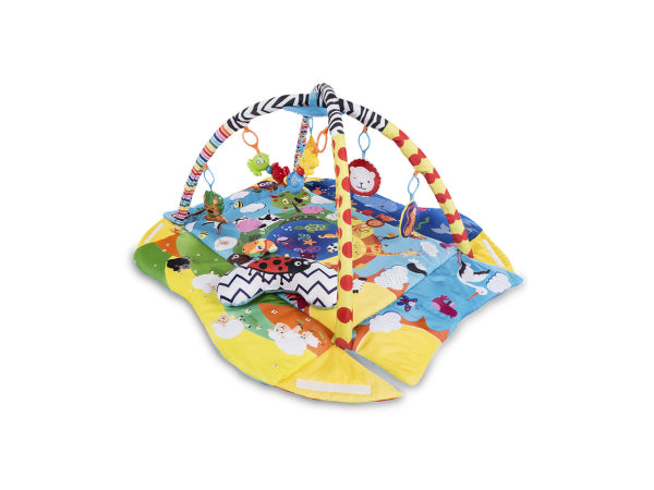 Lionelo Music Baby-Krabbeldecke Anika blau/gelb Kaufuniversum - Lionelo Music Baby-Krabbeldecke Anika blau/gelb