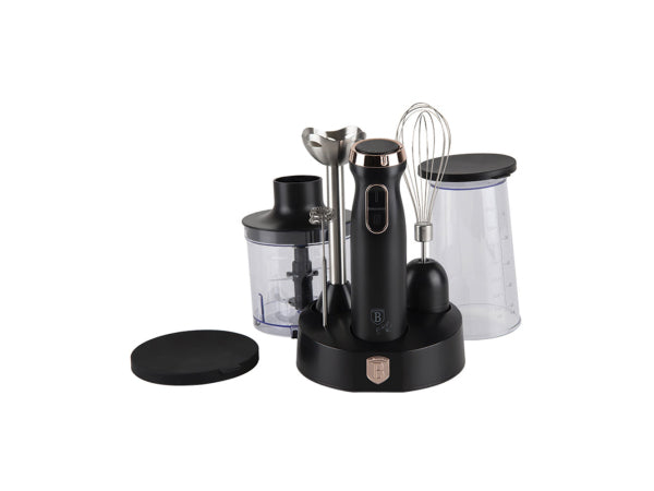Berlinger Haus Stabmixer Set 6-teilig Black Rose Collection Kaufuniversum - Berlinger Haus Stabmixer Set 6-teilig Black Rose Collection