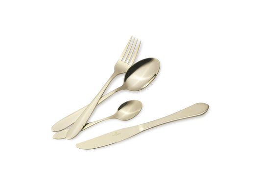 Berlinger Haus 24 teiliges Besteck-Set Champagne