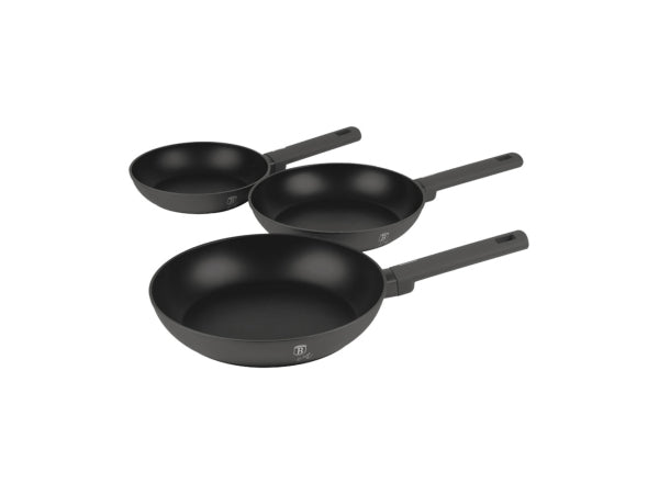 Berlinger Haus 3-teiliges Bratpfannen Set Ø 20/24/28 cm matt Anthracite Collection Kaufuniversum - Berlinger Haus 3-teiliges Bratpfannen Set Ø 20/24/28 cm matt Anthracite Collection