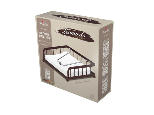 Berlinger Haus Serviettenhalter matt bordeaux Leonardo Collection