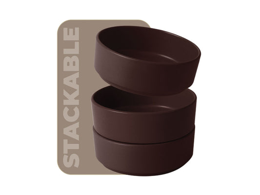 Berlinger Haus 18-teiliges Tellerset matt bordeaux Leonardo Collection