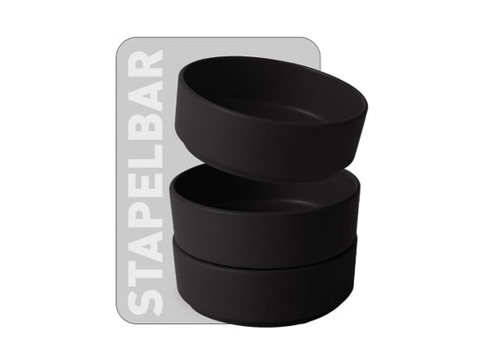 Berlinger Haus Tellerset 18teilig Matte Black Collection