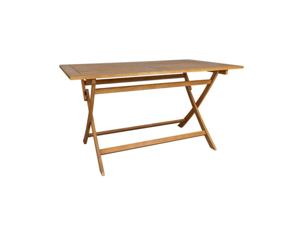 CONTINI Gartentisch klappbar 80x140x74cm Eucalyptus Kaufuniversum - CONTINI Gartentisch klappbar 80x140x74cm Eucalyptus