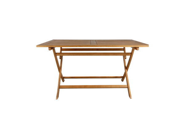CONTINI Gartentisch klappbar 80x140x74cm Eucalyptus Kaufuniversum - CONTINI Gartentisch klappbar 80x140x74cm Eucalyptus