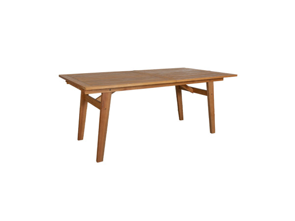 CONTINI Gartentisch erweiterbar 180/230x100x 74cm Eucalyptus Kaufuniversum - CONTINI Gartentisch erweiterbar 180/230x100x 74cm Eucalyptus