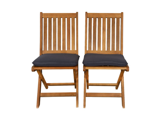 CONTINI Klappstuhl (2er-Set) Eucalyptus