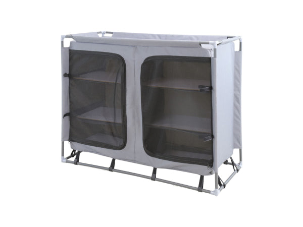 CONTINI Campingschrank 102x47x82cm anthrazit Kaufuniversum - CONTINI Campingschrank 102x47x82cm anthrazit