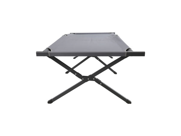 CONTINI Campingbett klappbar anthrazit Kaufuniversum - CONTINI Campingbett klappbar anthrazit