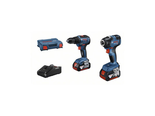 Bosch Professional Bosch 2Tool Kit GDR 18V-200 + GSR 18V-55