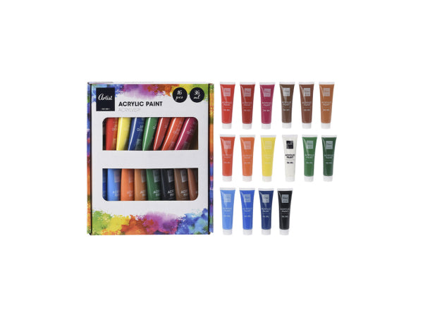 FS-STAR Acrylfarbenset 16 teilig Kaufuniversum - FS-STAR Acrylfarbenset 16 teilig