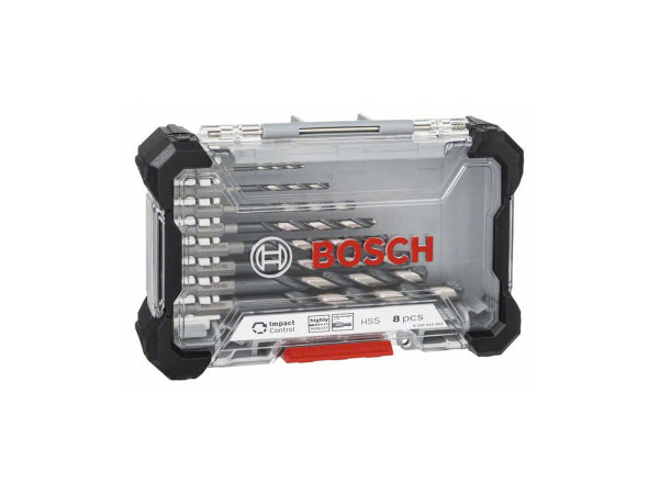Bosch Professional Bosch Impact Contr. HSS Spiralbohrer-Set 8-tlg Kaufuniversum - Bosch Professional Bosch Impact Contr. HSS Spiralbohrer-Set 8-tlg