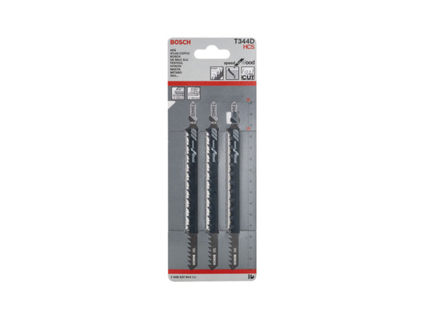 Bosch Professional Bosch 3 Stichsägeblätter T344D Kaufuniversum - Bosch Professional Bosch 3 Stichsägeblätter T344D