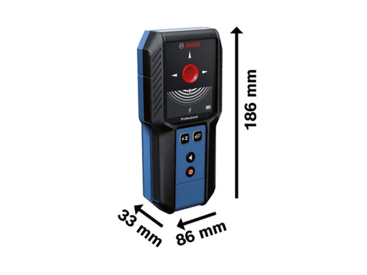 Bosch Professional Bosch GMS 120-27 Ortungsgerät inkl. Akkupack BA 3.7V