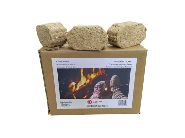 Bischofberger Holz Bischofberger Schweizer Hartholzbriketts Buche 15kg Kaufuniversum - Bischofberger Holz Bischofberger Schweizer Hartholzbriketts Buche 15kg