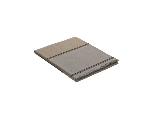 eskimo Wohndecke Alvega 130x170cm beige/grau/weiss