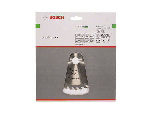Bosch Professional Bosch Kreissägeblatt Optiline Wood 165 x 20/16 x 1.7 mm