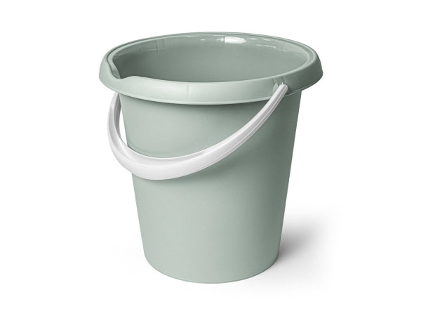 WeberGarden WeberHome Eimer 12L mit Ausguss & Griffmulde pastell-grün Kaufuniversum - WeberGarden WeberHome Eimer 12L mit Ausguss & Griffmulde pastell-grün