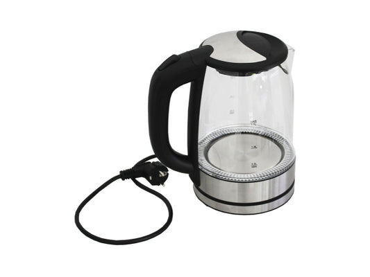 Deski Wasserkocher 1.7L Glas/Edelstahl