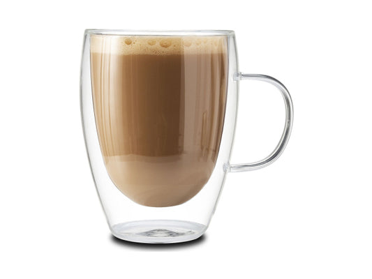 Berlinger Haus Kaffes Glas 300ml 2er Set mit Griff