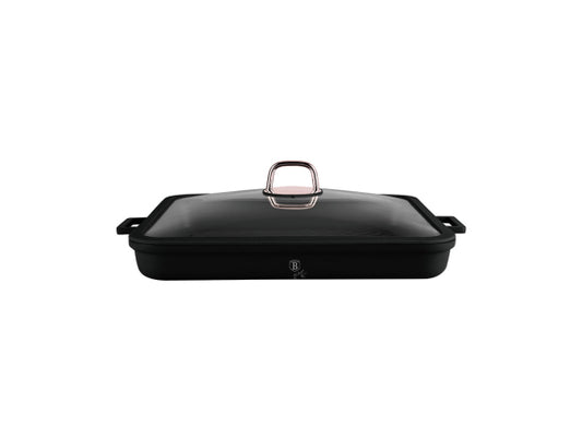 Berlinger Haus Grillpfanne mit Deckel Black Rose Collection