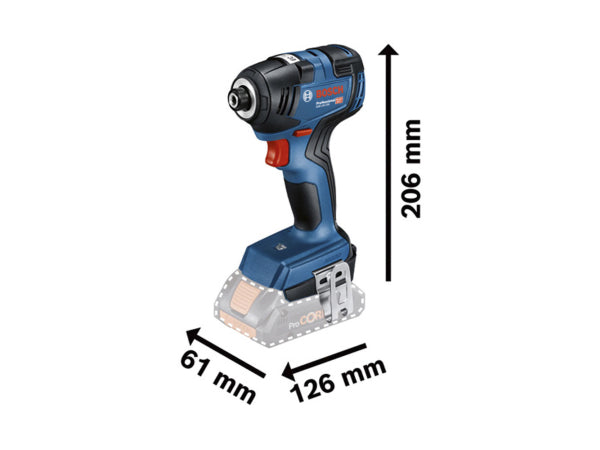 Bosch Professional Bosch GDR 18V-200 Akku-Drehschlagschrauber Solo Karton Kaufuniversum - Bosch Professional Bosch GDR 18V-200 Akku-Drehschlagschrauber Solo Karton
