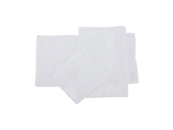 FS-STAR Handtuch 3er Set in verschiedenen Grössen weiss Kaufuniversum - FS-STAR Handtuch 3er Set in verschiedenen Grössen weiss