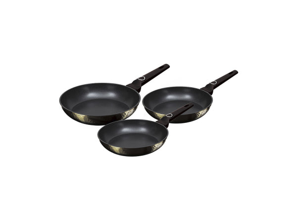 Berlinger Haus Bratpfannen 3er Set Ø 20 /24/28cm Primal Gloss Collection Kaufuniversum - Berlinger Haus Bratpfannen 3er Set Ø 20 /24/28cm Primal Gloss Collection