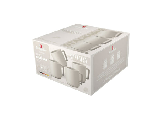 Berlinger Haus Tassenset 4 Stk. 300ml matt cream Sahara Collection