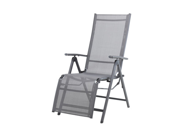 CONTINI Relaxliegestuhl anthrazit Kaufuniversum - CONTINI Relaxliegestuhl anthrazit