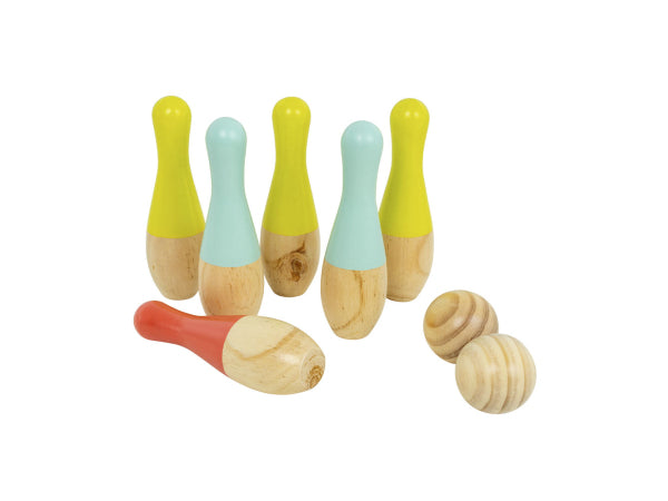 TP TOYS Holz Kegelset Outdoor FSC Kaufuniversum - TP TOYS Holz Kegelset Outdoor FSC