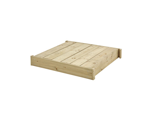TP TOYS Sandkasten mit Holzdeckel FSC