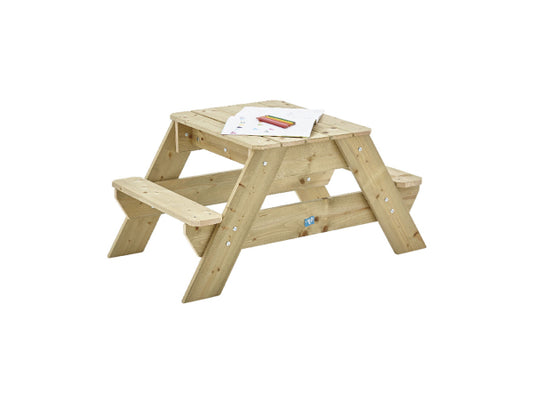TP TOYS Early Fun Holz Picknick-Tisch & Sandkasten FSC