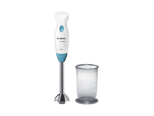 Bosch MSM2410DW Stabmixer Clevermixx 400W weiss/blau Kaufuniversum - Bosch MSM2410DW Stabmixer Clevermixx 400W weiss/blau