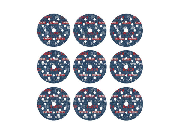 Bosch Schleiffolien-Set 9-teilig G80/G120/G180 125mm 2.608.902.407 Kaufuniversum - Bosch Schleiffolien-Set 9-teilig G80/G120/G180 125mm 2.608.902.407