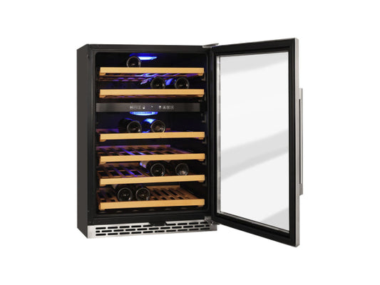 Kibernetik FSP Weinklimaschrank 46 FL Chromstahl