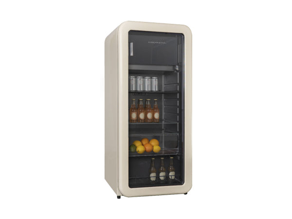 Kibernetik RKS149 Retro Getränkekühlschrank beige Kaufuniversum - Kibernetik RKS149 Retro Getränkekühlschrank beige