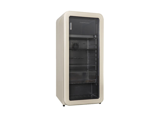 Kibernetik RKS149 Retro Getränkekühlschrank beige