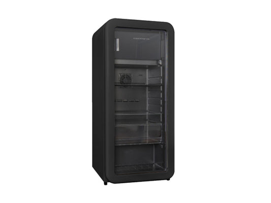 Kibernetik RKS149 Retro Getränkekühlschrank schwarz