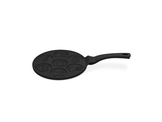 Berlinger Haus Tiere Pancake Bratpfanne Ø26cm für 7 Stk. Black Rose Collection
