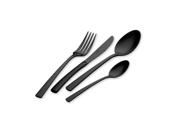 Berlinger Haus 24-teiliges Besteck-Set BLACK Kaufuniversum - Berlinger Haus 24-teiliges Besteck-Set BLACK