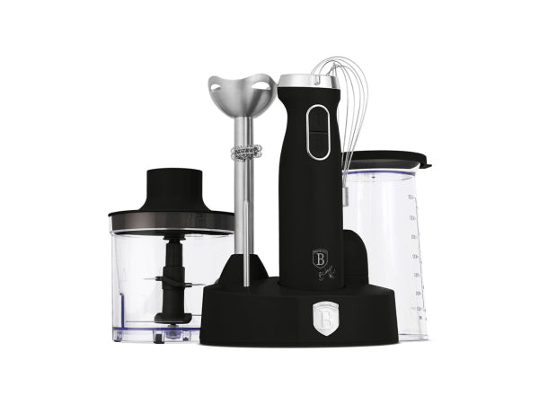 Berlinger Haus Stabmixer Set 6-teilig Black Silver Collection Kaufuniversum - Berlinger Haus Stabmixer Set 6-teilig Black Silver Collection