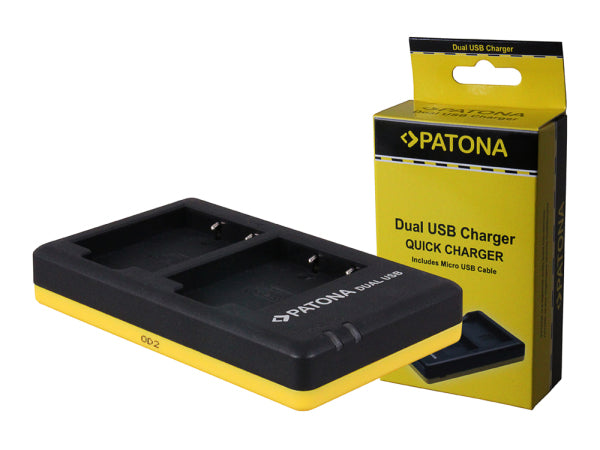 Patona Ladege. Dual USB Fujifilm NP-W126 Kaufuniversum - Patona Ladege. Dual USB Fujifilm NP-W126