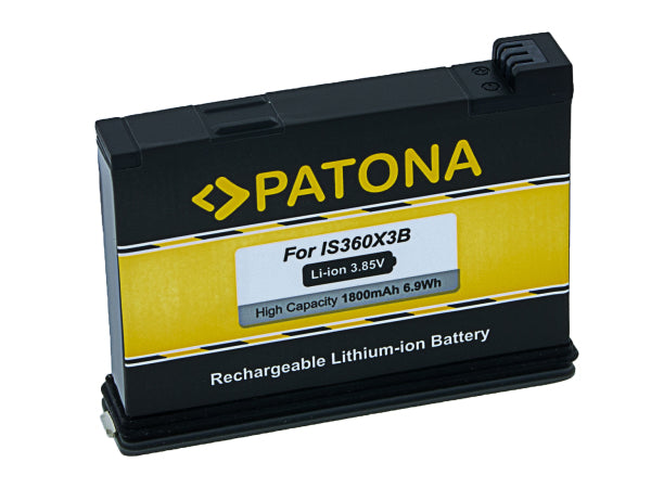 Patona Akku Insta360 X3 CINAQBT/A Kaufuniversum - Patona Akku Insta360 X3 CINAQBT/A